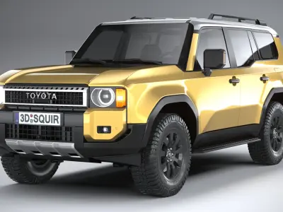 Toyota Land Cruiser 250 2025 3D model purchase