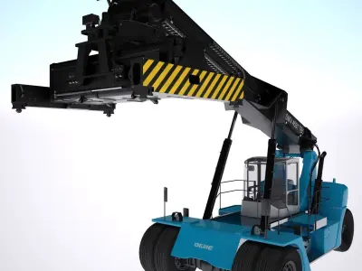 Crane Mobile Grab 3D model