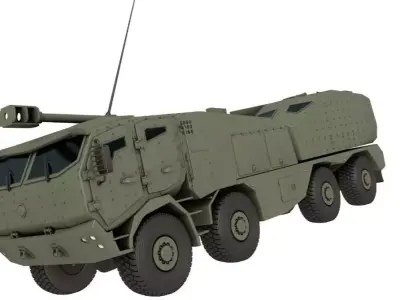 Morana Howitzer 3D model