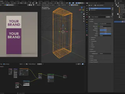 Product Cosmetic Box 3D model