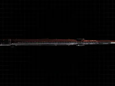 PWS UXR Rifle 3D model 3D model