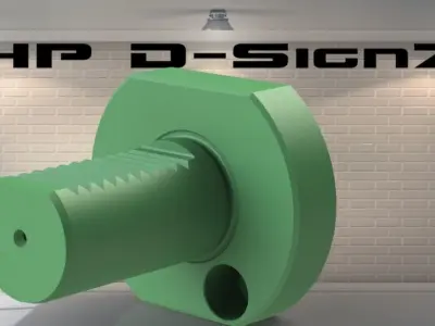 Blanking plugs for VDI turret lathes 3D print model