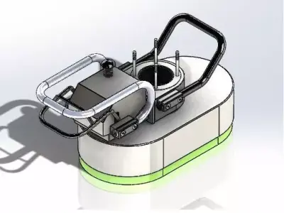industrial Vacuum Lifter 3D model