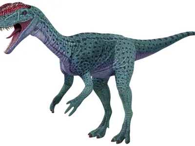 Dilophosaurus 3D model