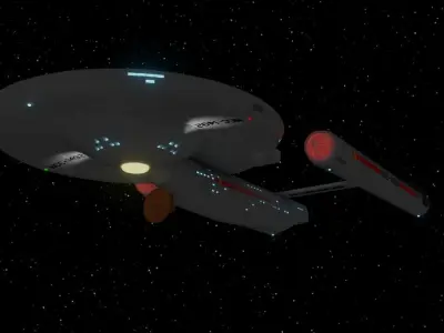 Columbus-Class Interstellar Explorer 3D model