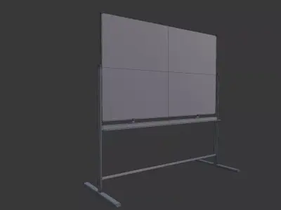 Whiteboard 3D model