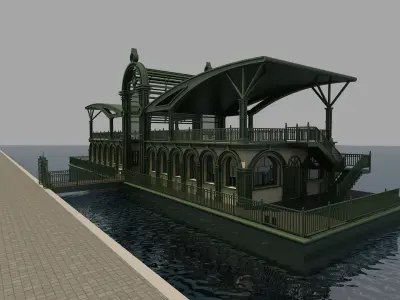 Passenger Terminal 3D model