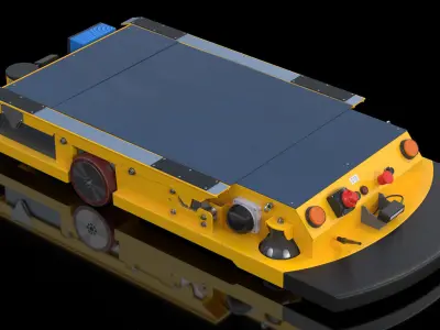 Smart Transport Robot BMW 3D model