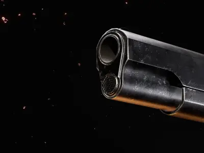 Colt 1911 Low-poly 3D model shop