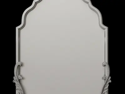 somuchbetterwithage french gold mirror 3D model