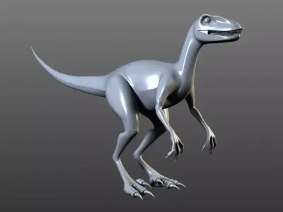 Low-Poly dinosaur Low-poly 3D model