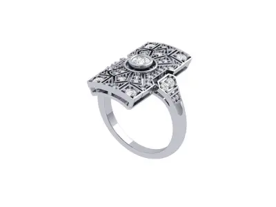 Wedding Ring  3D print model 209