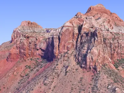 Arizona Mountains HD 3D model