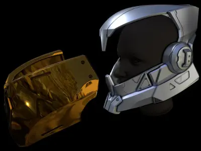 Destiny Titan Helm Of Lamentation Free 3D print model