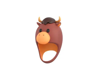Pack002 Animal Hat Pack 3D model