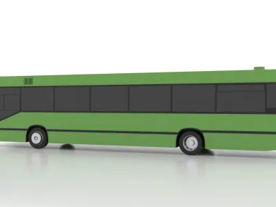 MAN A12 EL232 Low Low-poly 3D model