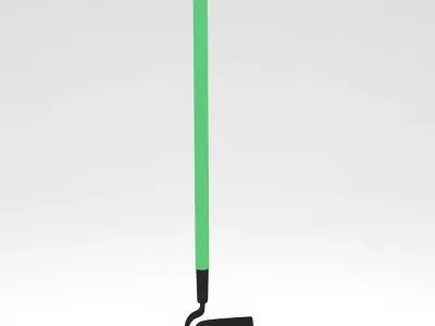 Garden hoe 3d model 3D model buy