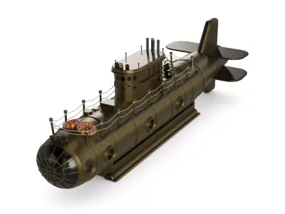 Tourist Submersible 3D model get