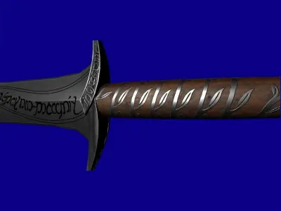 The Sting Melee Weapon Low-poly 3D model