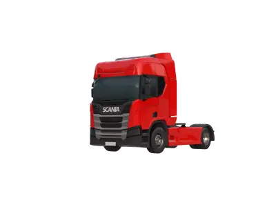 SCANIA KR R 500 TRUCK 3D print model