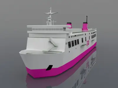 MV SANTO TOMAS DE AQUINO 3D model