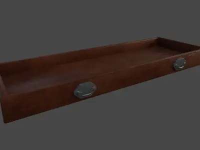 Cupboard Fancy Free low-poly 3D model