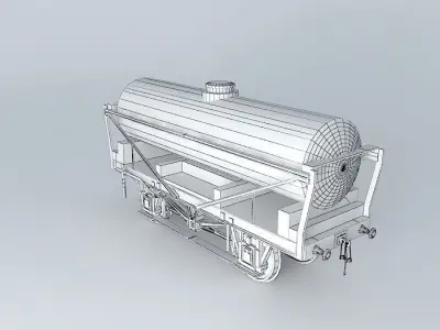 BP TANKER No. 7005 Free 3D model