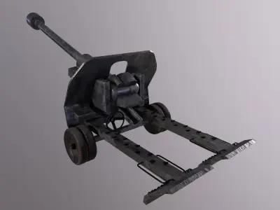 War Ball - Game Ready - Low Poly - PBR 3D Model  Low-poly 3D model