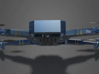 MAVIC PRO DJI DRONE  3D model
