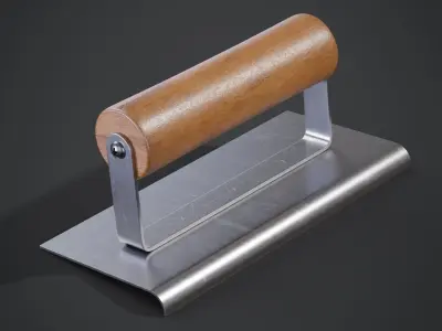 Step Trowel outside Edge 3D model