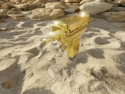Uzi Weapon 3D model