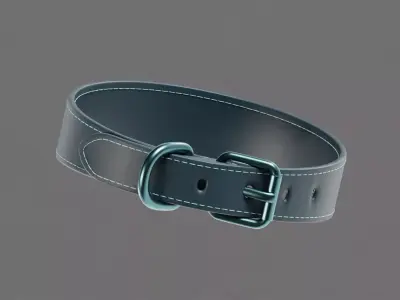Dog Collar  Low-poly 3D model purchase
