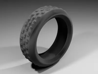 Tyre 5 3D model
