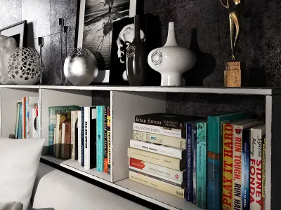 Twils livingroom set 3D model purchase