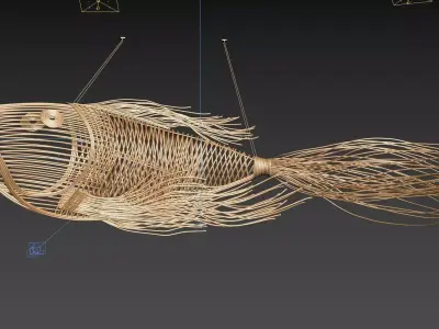 fishing Free 3D model