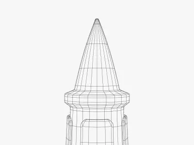 Missile Projectile 3D model