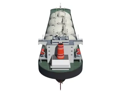 LNG carrier 3D model