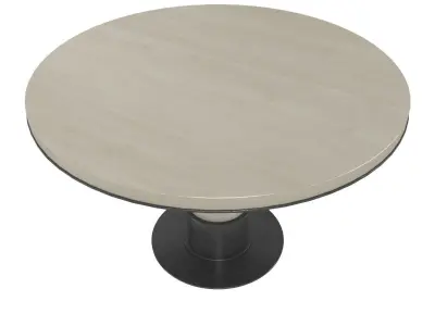 arteriors KAMILE DINING TABLE 3D model