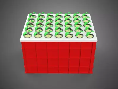 HYDROPONIC AEROPONIC SEEDLINGS TREE SPROUT PLANTING TRAY NET CUP 3D model