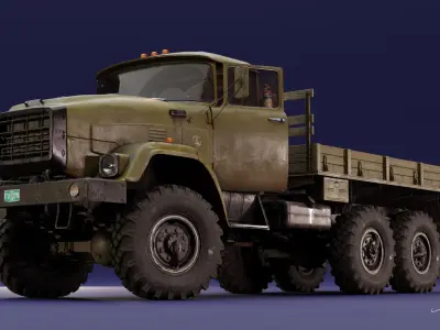 DCB K-133BYAT -Unbranded- Low-poly 3D model