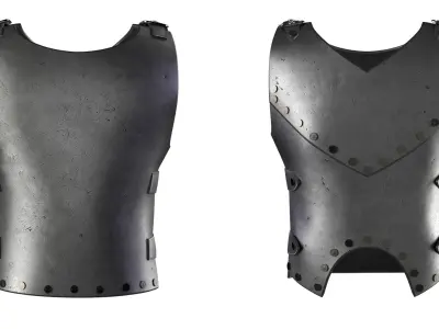 Armor Low-poly 3D model buy