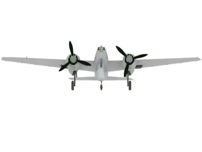 HENSCHEL AIRCRAFT 3D model