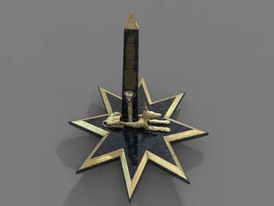  ANCIENT EGYPTIAN Obelisk 3D MODEL 3D model