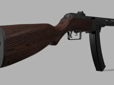 PPSH 41 3D print model