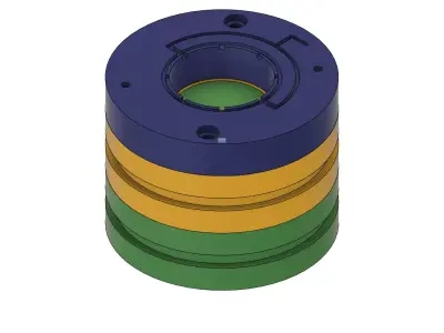 extrusion die 3D model