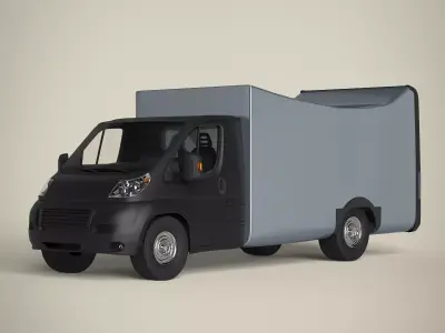goods van 3D model