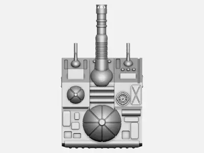Tank military Free 3D model