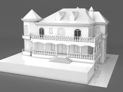 castle 3D model buy