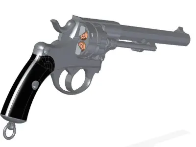 Swiss M1878 3D model