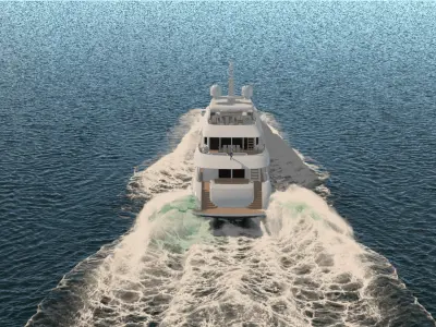 Sigrun Yacht Dynamic Simulation 3D model